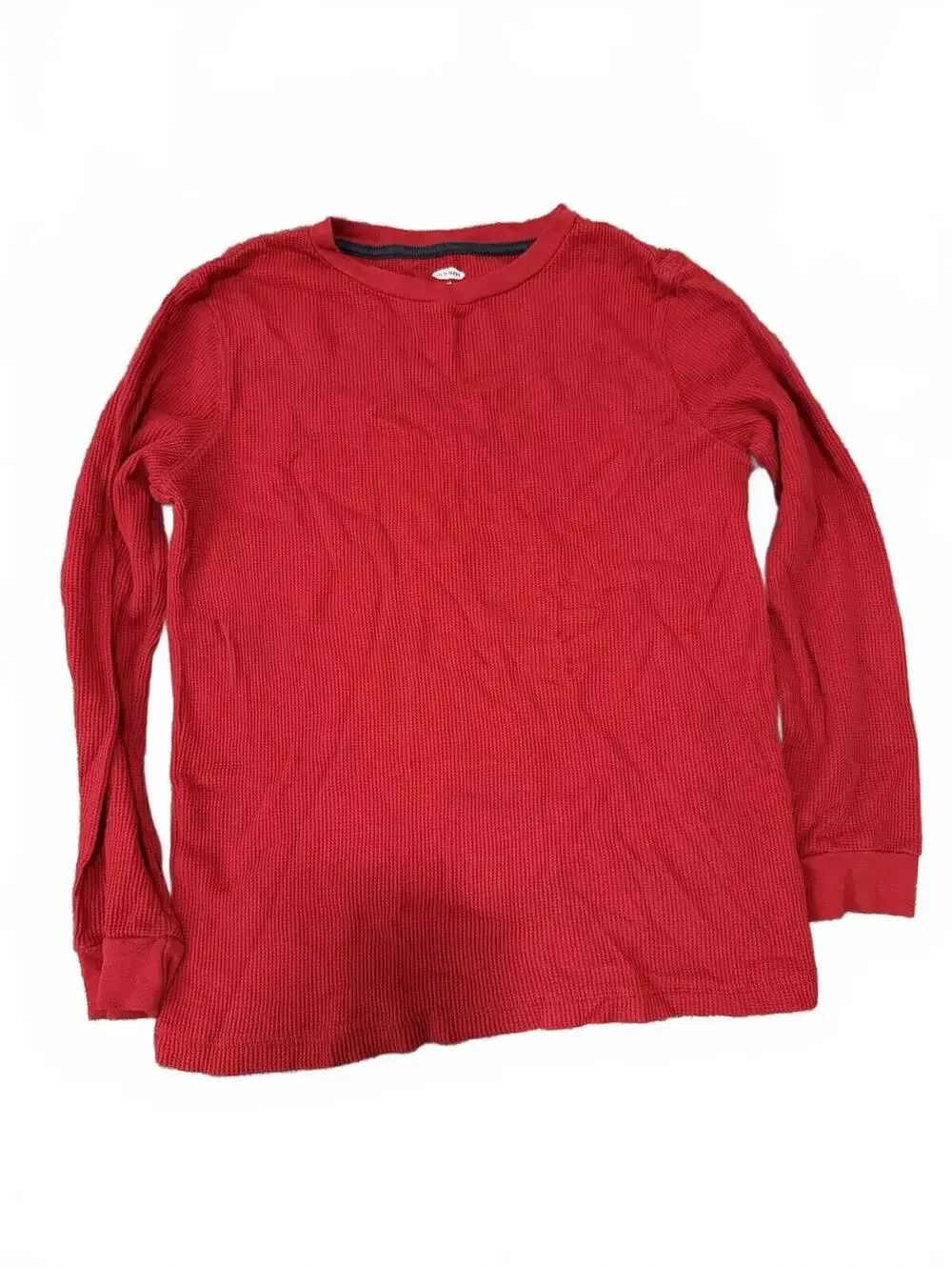 Old Navy Boys Red Long Sleeve Shirt Large